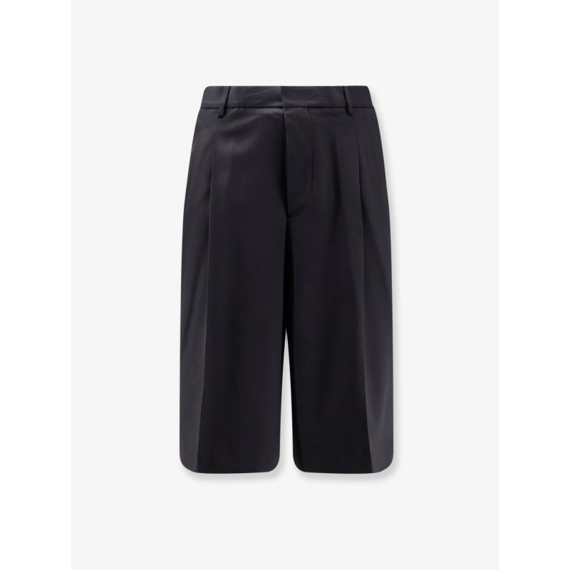Virgin wool shorts