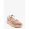 Nama low-top sneakers in mesh with suede inserts
