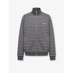 Striped cotton sweatshirt