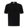 Spongy effect polo shirt