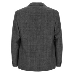 Square flannel dress