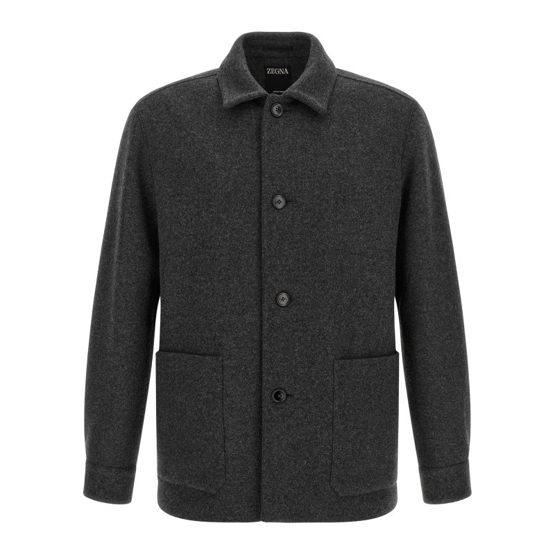 Jersey overshirt
