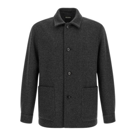 Jersey overshirt