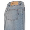 gonna lunga in denim di cotone