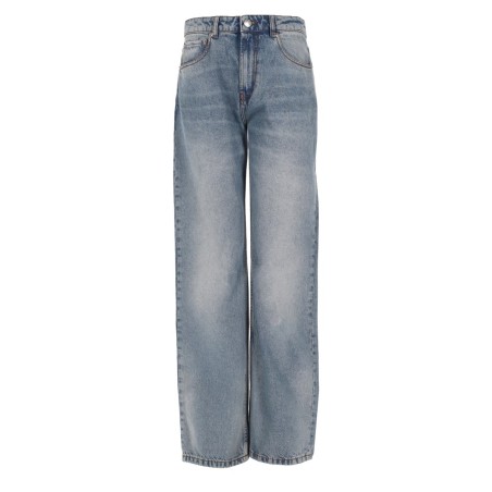 jeans large fit in denim