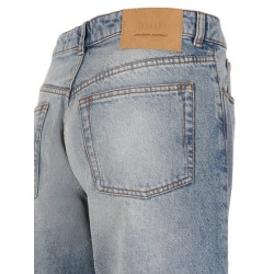 jeans large fit in denim