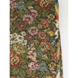 Jacquard Arabesque Matelassé Mini Skirt