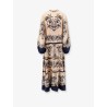 Liz viscose long dress