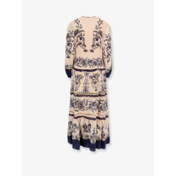 Liz viscose long dress