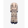 Liz viscose long dress