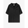 Linen and viscose blend shirt