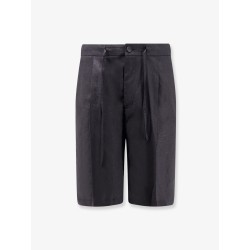 Torre Lapillo linen and viscose shorts