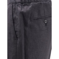 Torre Lapillo linen and viscose shorts