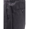 Torre Lapillo linen and viscose shorts