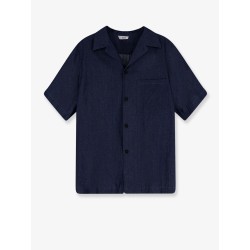 Blue denim shirt