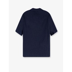 Blue denim shirt