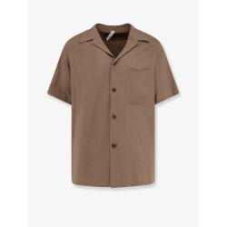 Novoli linen and viscose shirt