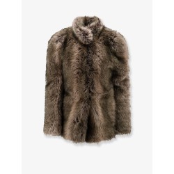Denia Faux Fur Cinched Jacket