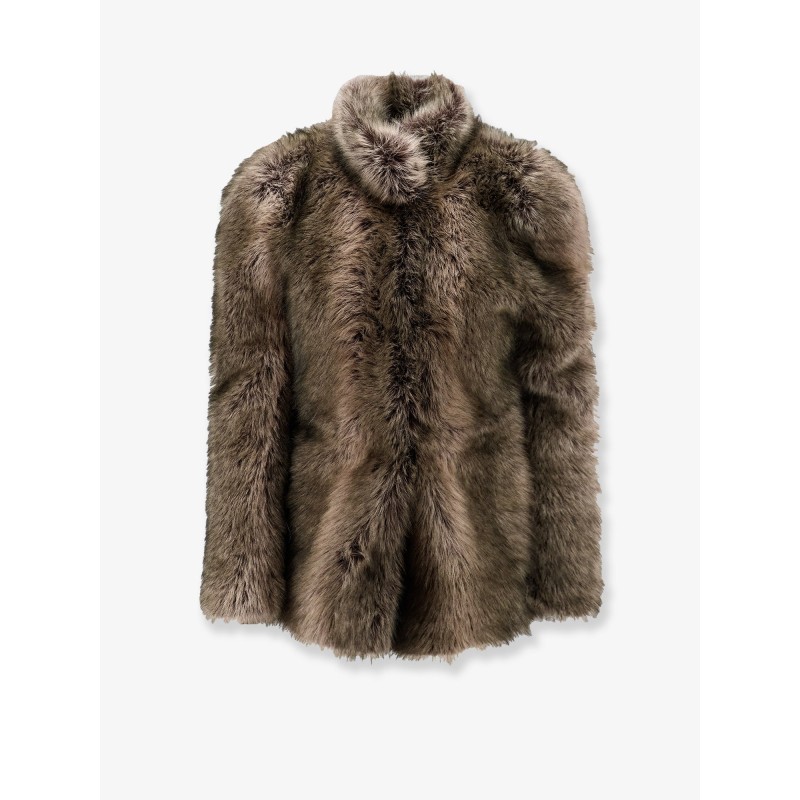 Denia Faux Fur Cinched Jacket