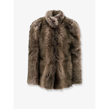 Denia Faux Fur Cinched Jacket