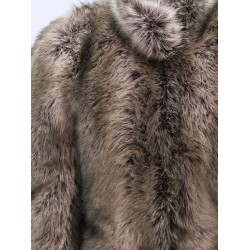 Denia Faux Fur Cinched Jacket