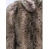 Denia Faux Fur Cinched Jacket