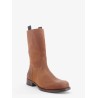 Leif Distressed leather boots