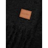 Mohair and wool scarf