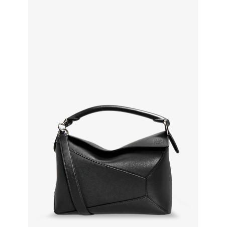 Puzzle Edge leather handbag with engraved Anagram logo