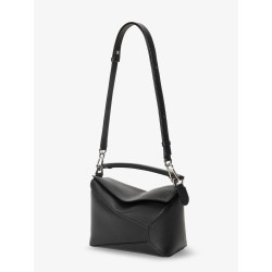 Puzzle Edge leather handbag with engraved Anagram logo