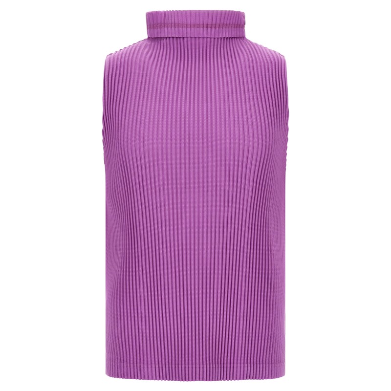 Pleated sweater