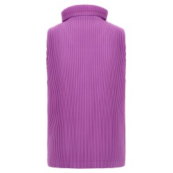 Pleated sweater