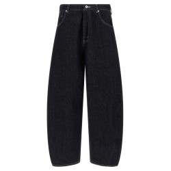 Contrast stitching jeans
