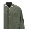 Patch bomber jacket