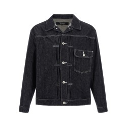 Pleated detail jacket