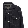 Pleated detail jacket