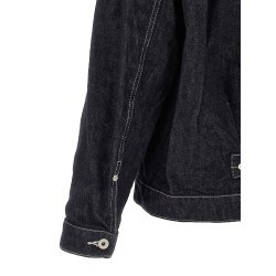Pleated detail jacket