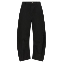 Curved leg pants