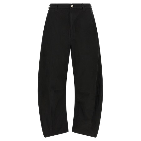 Curved leg pants