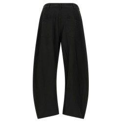 Curved leg pants