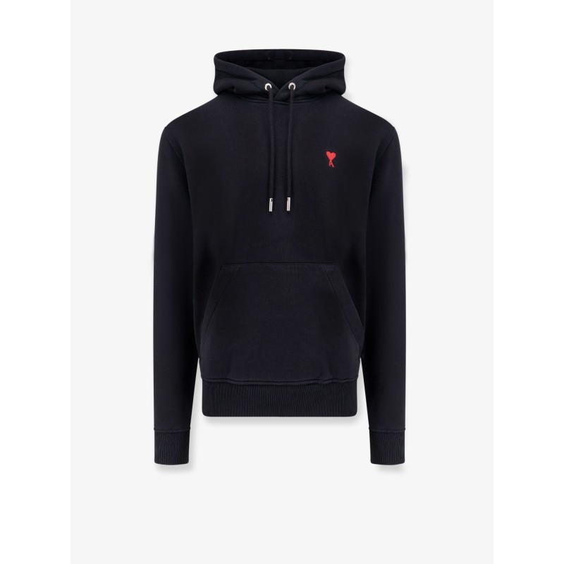 Cotton sweatshirt with Logo embroidery