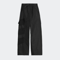 WEQT WIDE PANTS     BLACK
