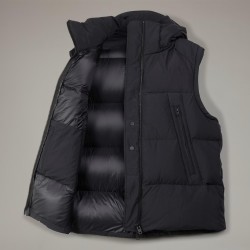 M PUFF VEST         BLACK