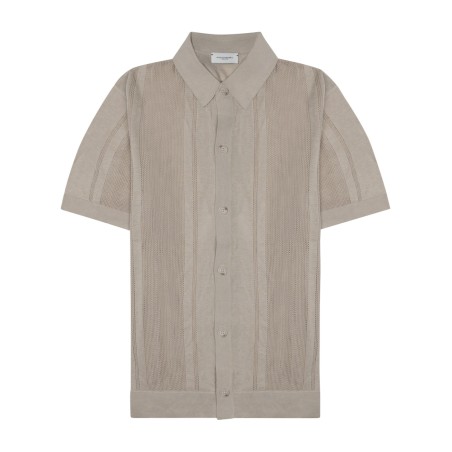 CAMICIA IN MAGLIA DI SETA E COTONE