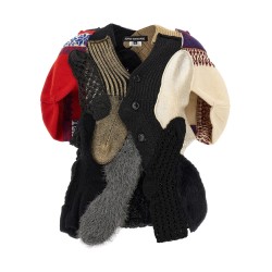 Patchwork cardigan