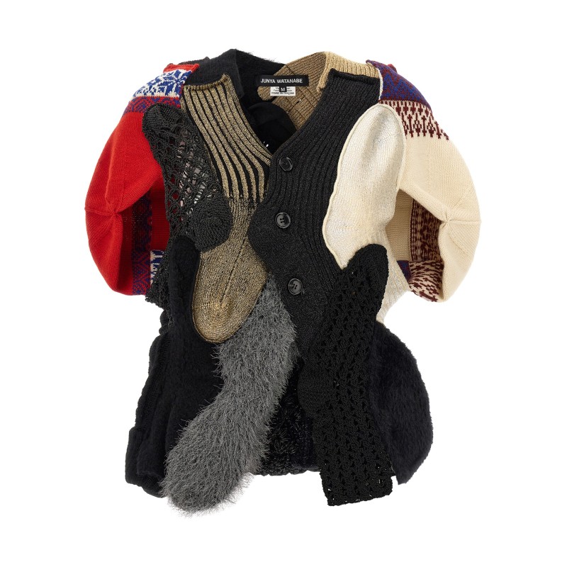 Patchwork cardigan