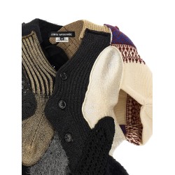 Patchwork cardigan