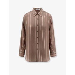 Peri Fluid viscose and silk shirt