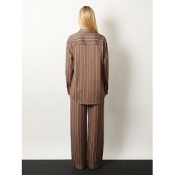 Peri Fluid viscose and silk shirt