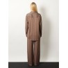 Peri Fluid viscose and silk shirt